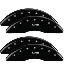 Load image into Gallery viewer, 4-Caliper-Covers-Engraved-Front--Rear--Black-Finish-Silver-Ch