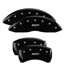 Load image into Gallery viewer, 4-Caliper-Covers-Engraved-Front--Rear--Black-Finish-Silver-Ch