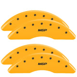MGP 17208SMGPYL Set of 4: Yellow finish, Black