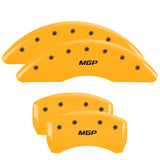 MGP 38026SMGPYL Set of 4: Yellow finish, Black