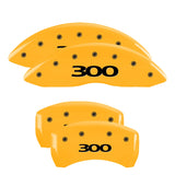 MGP 32020S300YL Set of 4: Yellow finish, Black 300 (Pre-2017)