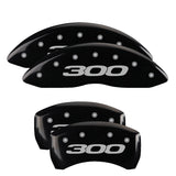 MGP 32020S301BK Set of 4: Black finish, Silver Chrysler 300 (2017)