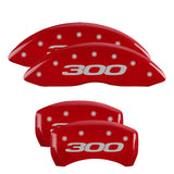 MGP 32016S301RD Set of 4: Red finish, Silver Chrysler 300 (2017)