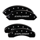 MGP 10041SEXPBK Set of 4: Black finish, Silver Explorer (Pre-2011)