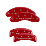 MGP 14026SCA4RD Set of 4: Red finish, Silver Camaro (Gen 4)