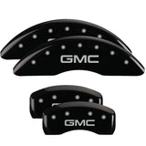 MGP 34001SGMCBK Set of 4: Black finish, Silver GMC