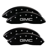 MGP 34211SGMCBK Set of 4: Black finish, Silver GMC