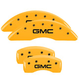 MGP 34001SGMCYL Set of 4: Yellow finish, Black GMC