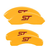 MGP 10119SST1YL Set of 4: Yellow finish, Black ST (No Bolts)