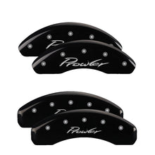 Load image into Gallery viewer, 4-Caliper-Covers-Engraved-Front--Rear-Prowler-Black-Finish-Silver-Ch