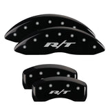 MGP 12192SRT1BK Set of 4: Black finish, Silver RT1 (Truck)