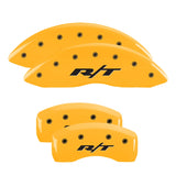 MGP 12192SRT1YL Set of 4: Yellow finish, Black RT1 (Truck)