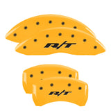 MGP 12181SRT1YL Set of 4: Yellow finish, Black RT1 (Truck)