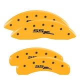 MGP 14031SSSRYL Set of 4: Yellow finish, Black SSR