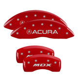 MGP 39013SMDXRD Set of 4: Red finish, Silver Acura / MDX
