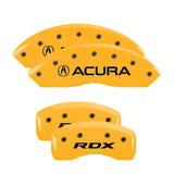 MGP 39022SRDXYL Set of 4: Yellow finish, Black Acura / RDX
