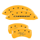 MGP 12181SCHRYL Set of 4: Yellow finish, Black Charger / RT