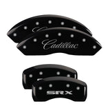 MGP 35002SSRXBK Set of 4: Black finish, Silver Cadillac / SRX