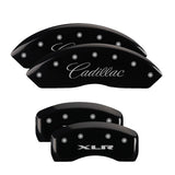 MGP 35010SXLRBK Set of 4: Black finish, Silver Cadillac / XLR
