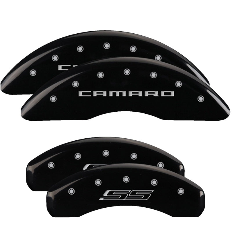 4-Caliper-Covers-Engraved-Front-Gen-5Camaro-Engraved-Rear-Gen-5Ss-Black-Finish-Silver-Ch