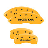 MGP 20211SCSTYL Set of 4: Yellow finish, Black Honda / Crosstour