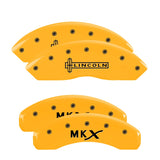 MGP 36007SLCXYL Set of 4: Yellow finish, Black Lincoln / MKX