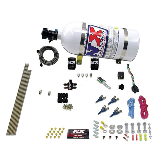 4-Cyl-Gas-Nitrous-Kit-(100-250Hp)-W10Lb-Bottle