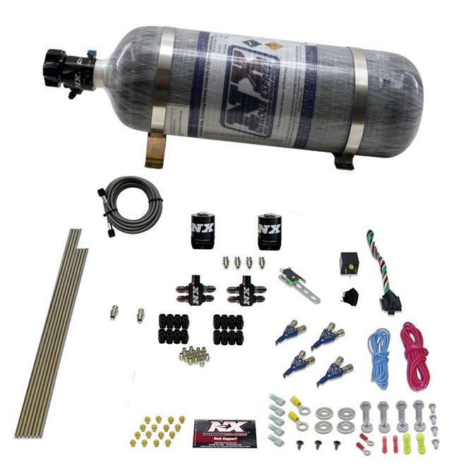 4-Cyl-Gas-(100-250Hp)-Nitrous-Kit-WComposite-Bottle