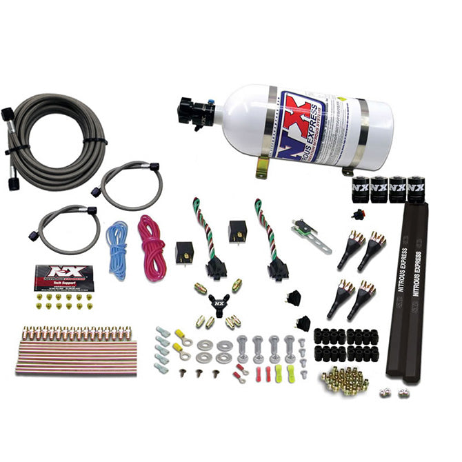 4-Cyl-Sx2-Nozzle-Nitrous-Kit-(100-300Hp-X-2)-W10Lb-Bottle