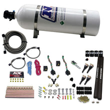 Load image into Gallery viewer, 4-Cyl-Sx2-Nozzle-Nitrous-Kit-(100-300Hp-X-2)-W15Lb-Bottle