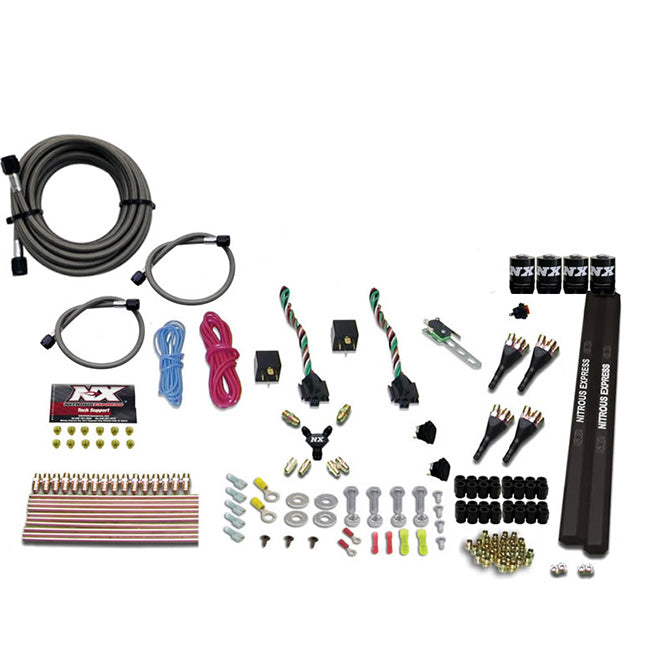 4-Cyl-Sx2-Nozzle-Nitrous-Kit-(100-300Hp-X-2)-WO-Bottle