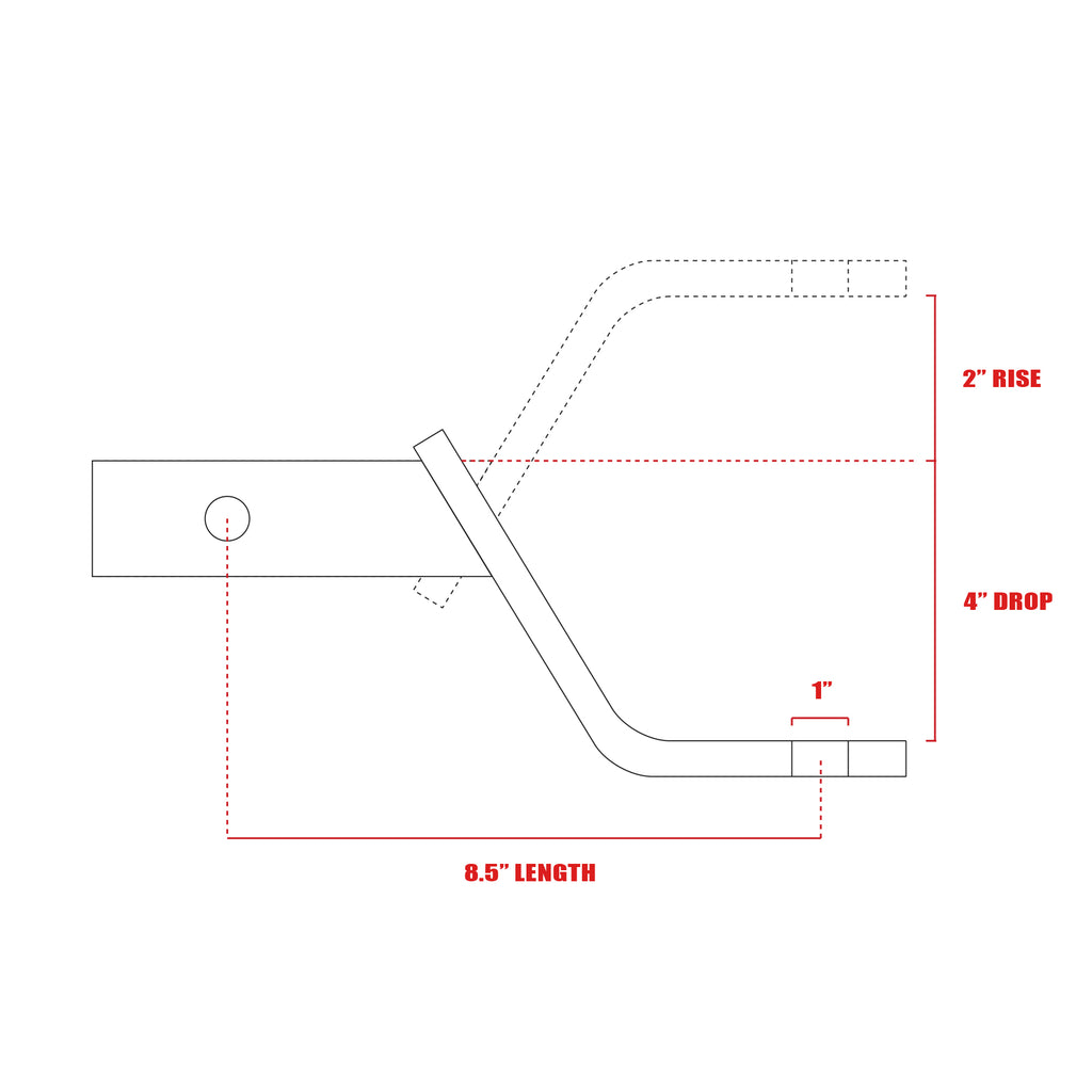 4-Drop-Down-Hitch-For-2-Receiver
