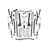 Rough Country 63830 4 Inch Jeep Long Arm Suspension Lift Kit 04-06 Wrangler Unlimited TJ