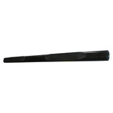TRAILFX A1532B 4 Inch Oval Straight Powder Coated Black Mild Steel Rocker Panel Mount