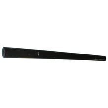 Load image into Gallery viewer, 4-Inch-Oval-Straight-Powder-Coated-Black-Mild-Steel-Rocker-Panel-Mount