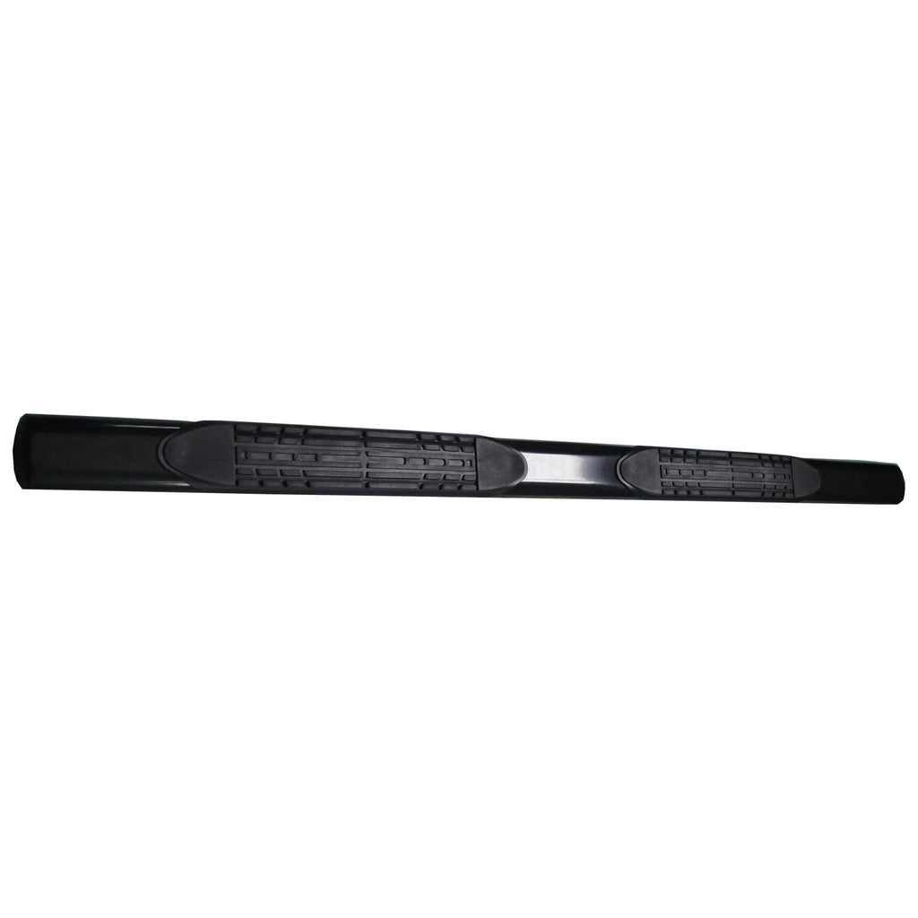 4-Inch-Oval-Straight-Powder-Coated-Black-Mild-Steel
