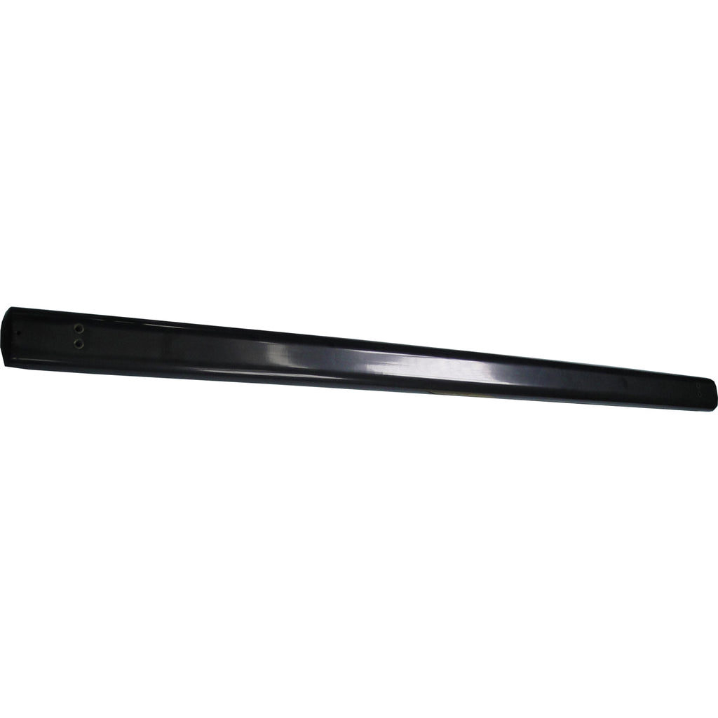 4-Inch-Oval-Straight-Powder-Coated-Black-Mild-Steel