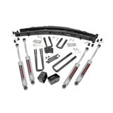 Rough Country 300.20 4 Inch Suspension Lift Kit 70-74 W-Series PU Dana 44