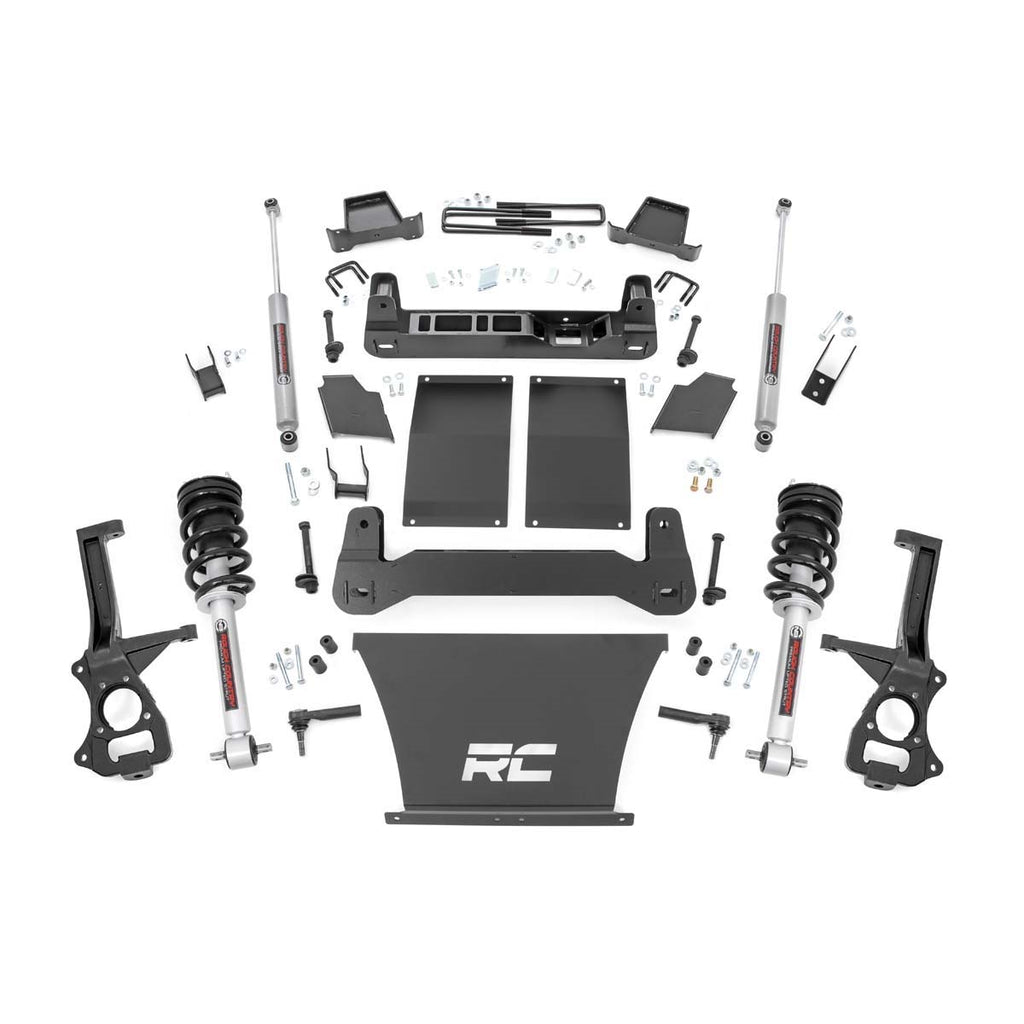 4-Inch-Suspension-Lift-Kit-Lifted-Struts-19-20-SilveradoSierra-1500-TrailbossAt4-4Wd-Rough-Country