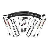 Rough Country 49470 4 Inch Suspension Lift Kit V2 Monotube Shocks 99 Ford F-250/F-350 Super Duty