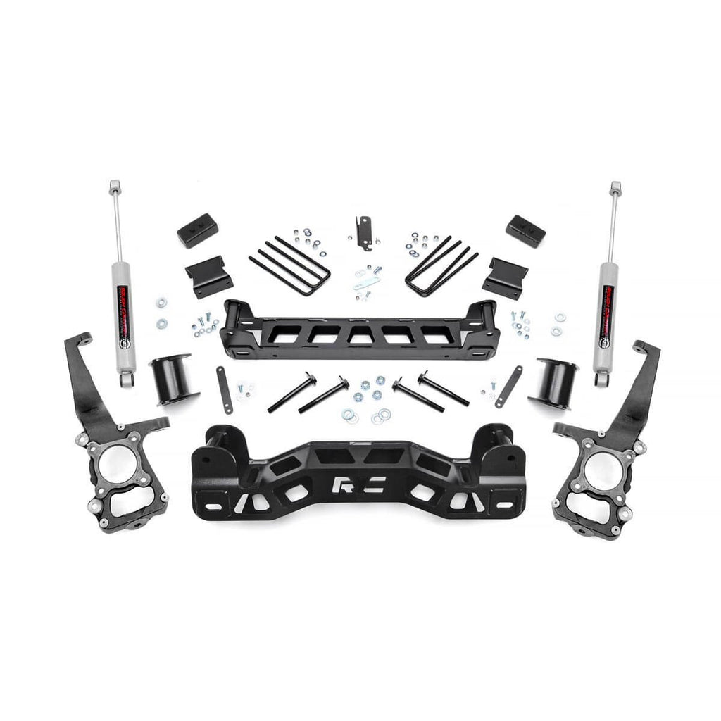 4-Inch-Suspension-Lift-Kit-WN3-Shocks-11-14-F-150-Rough-Country