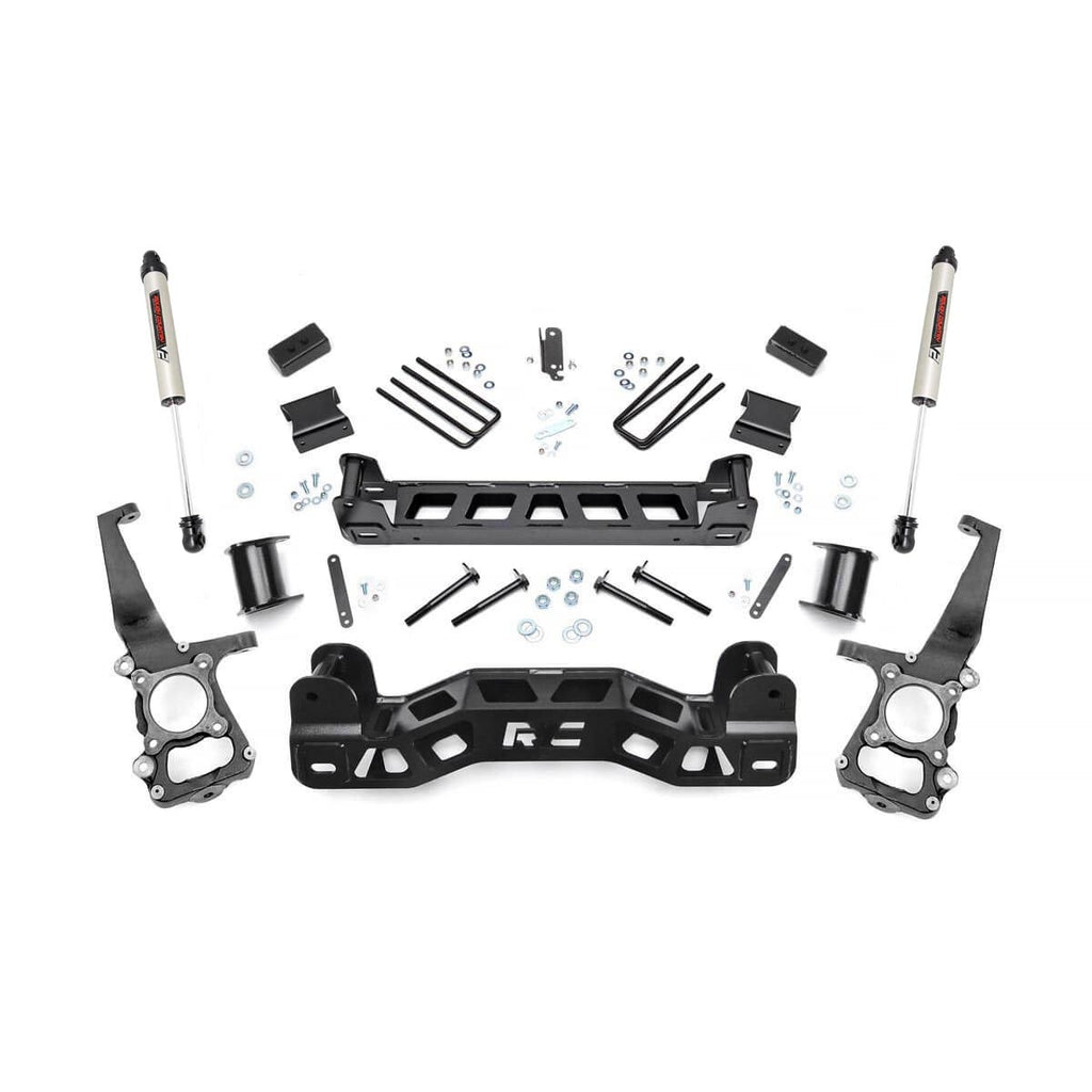 4-Inch-Suspension-Lift-Kit-WV2-Shocks-11-14-F-150-Rough-Country