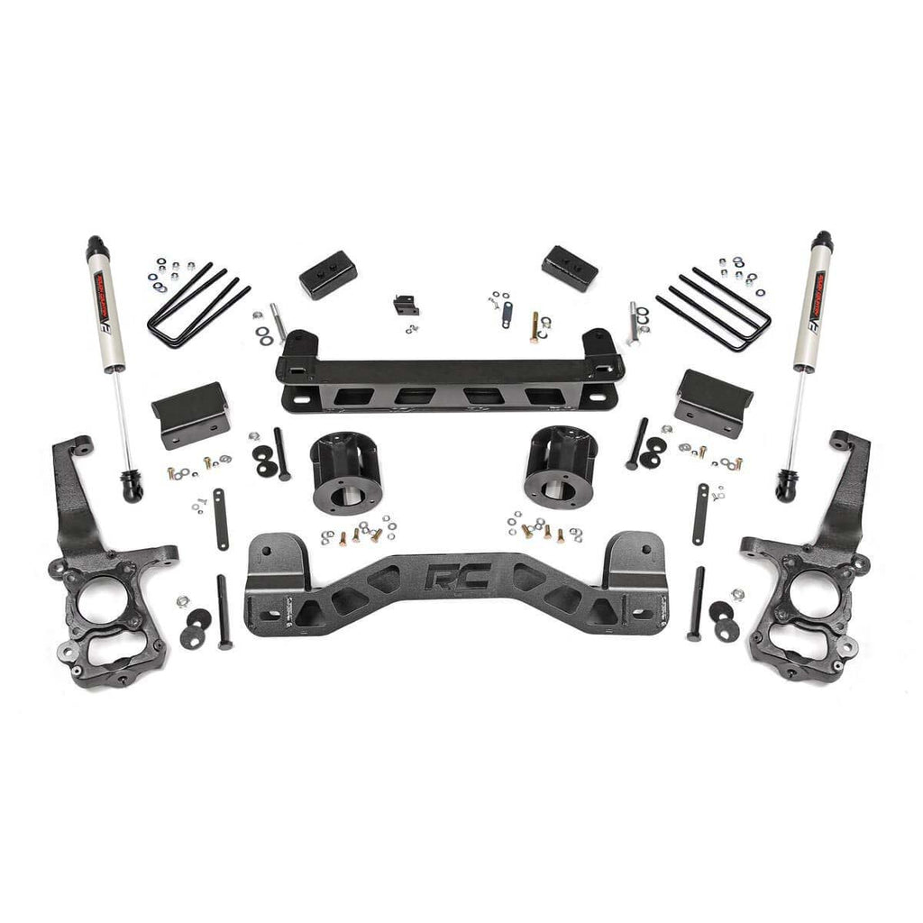 4-Inch-Suspension-Lift-Kit-WV2-Shocks-15-20-F-150-2Wd-Rough-Country