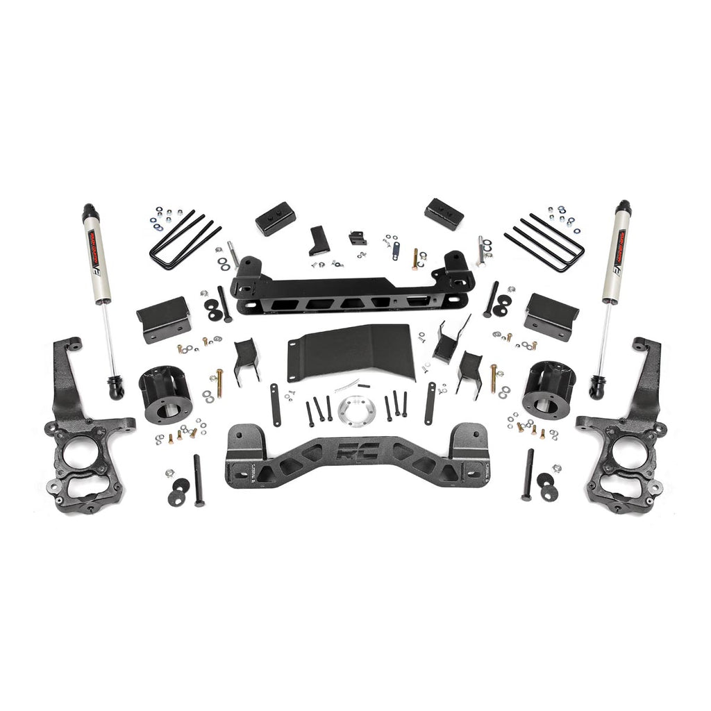 4-Inch-Suspension-Lift-Kit-WV2-Shocks-15-20-F-150-4Wd-Rough-Country
