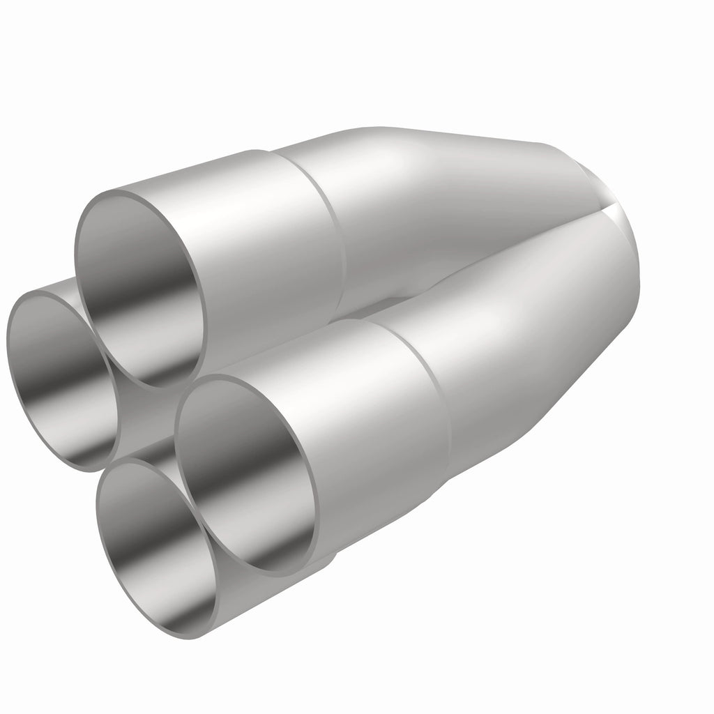 4-Into-1-Exhaust-Header-Merge-Collector-1.75-In-X-2.5-In