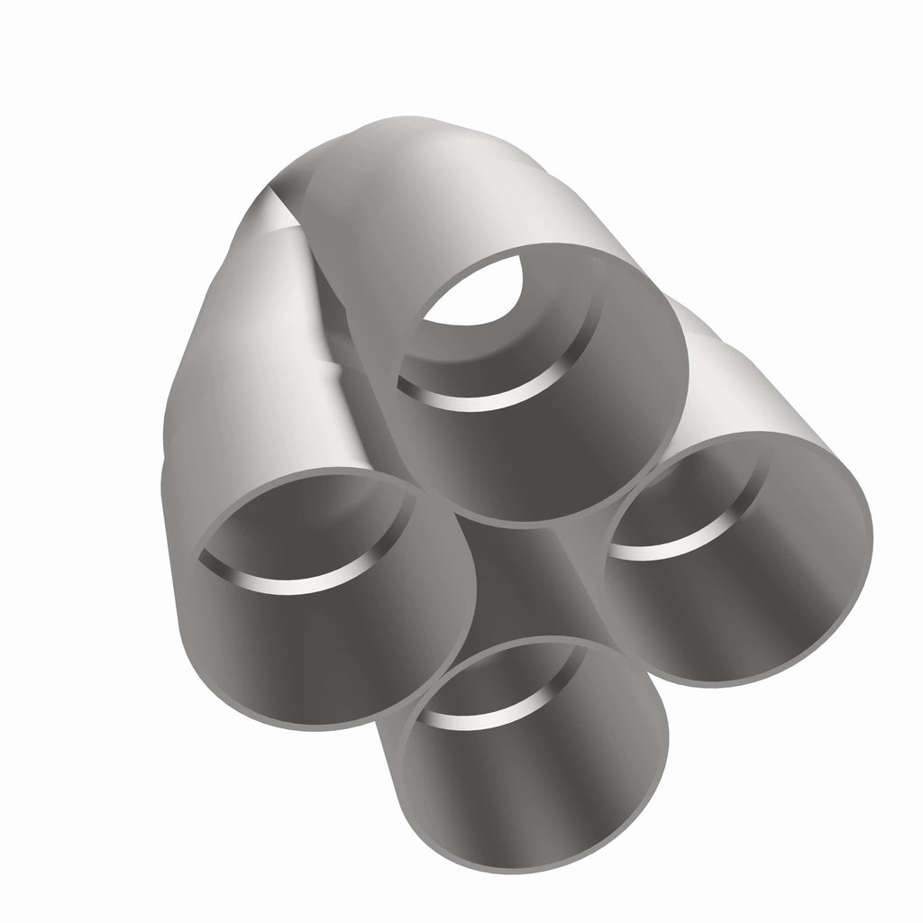 4-Into-1-Exhaust-Header-Merge-Collector-2.0-In-X-3.5-In