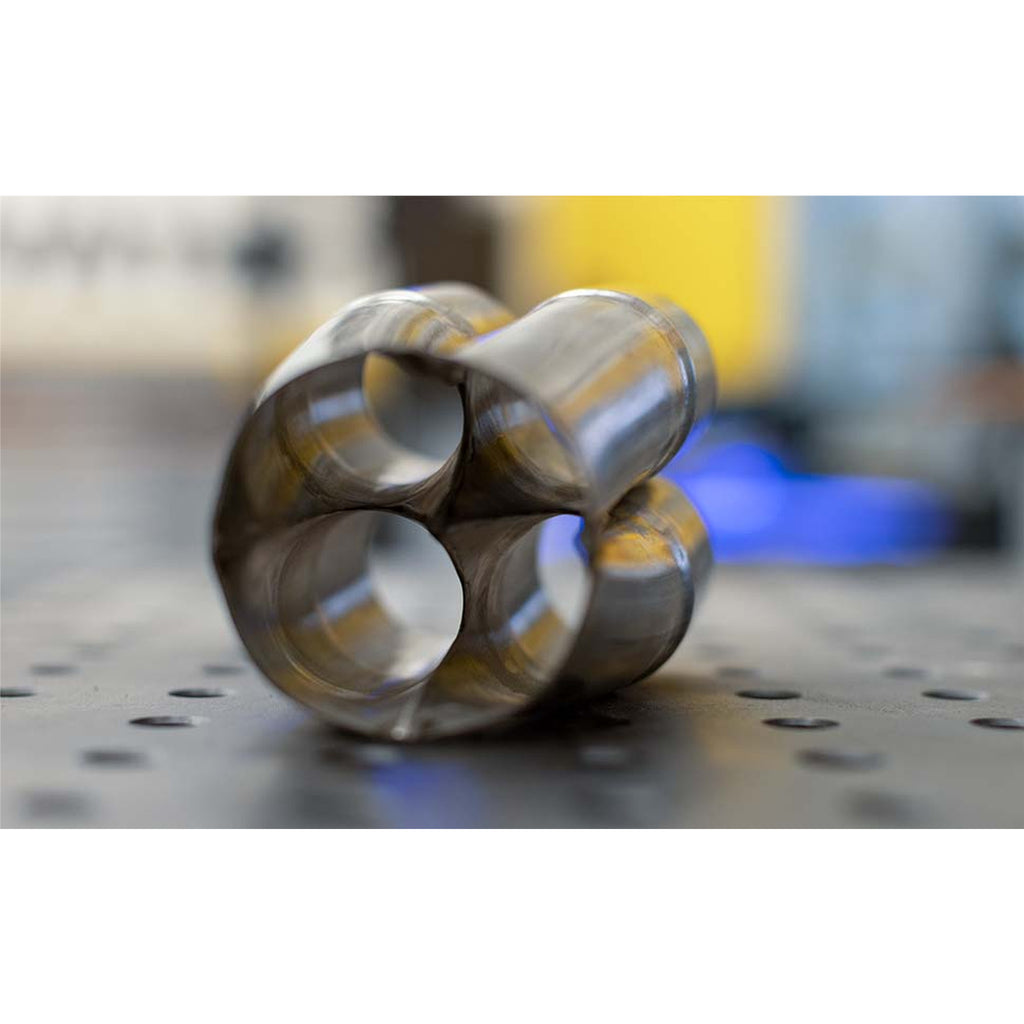 4-Into-1-Exhaust-Header-Merge-Collector-2.0-In-X-3.0-In