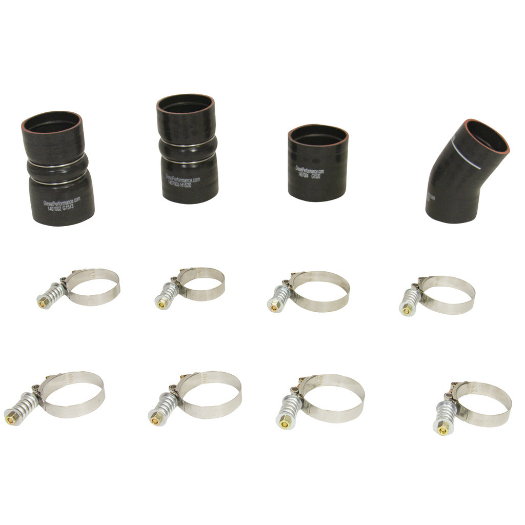~(4-Lbs.-12X9x4)~-Intercooler-Hose-And-Clamp-Kit---2003-2007-Ford-6.0L-Powerstroke