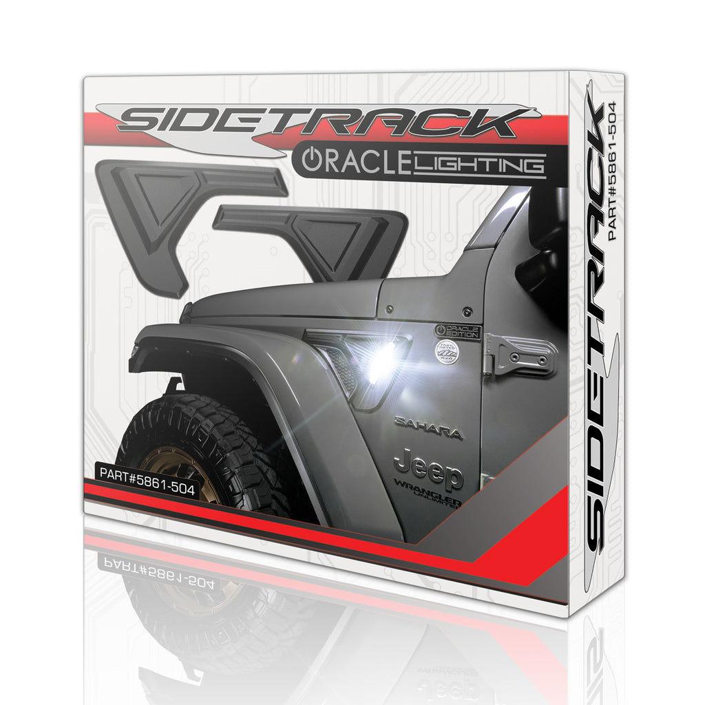 ~(4-Lbs.-18X16x2)~-Oracle-Sidetrack-Led-Lighting-System-For-Jeep-Wrangler-Jl-Gladiator