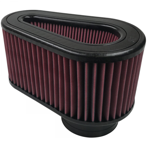 ~(4-Lbs.-12X9x9)~-Air-Filter-For-Intake-Kits-75-5032-Oiled-Cotton-Cleanable-Red-S-B
